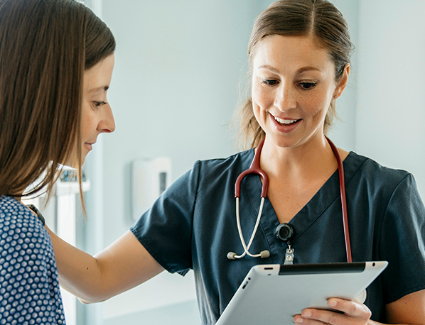 A IBS-C (Irritable Bowel Syndrome with Constipation) or CIC (Chronic Idiopathic Constipation) patient meets with her doctor.