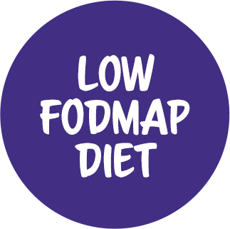 Text reading: Low FODMAP Diet.